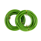 (2PCS) 1 roll of green tubular flower stem wrap, 192 inches (about 500 cm) in length, flower bouquets artificial accessories, fo