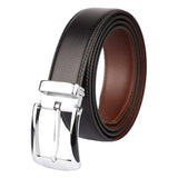 Zoro MenS Vegan Leather Reversible Black And Brown Belt | Rotating Buckle | Rscr01C | Size 38 | 01