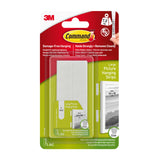 Command 3M 172066ES Large Picture Hanging Strips, 6 Pairs, White