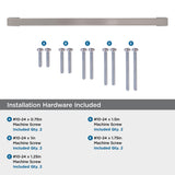 Amerock | Appliance Pull | Satin Nickel | 12 Inch (305 Mm) Center To Center | Blackrock | 1 Pack | Drawer Pull | Drawer Handle |