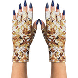 ManiGlovz - Original UPF 50+ UV Light Protective Nail Gloves | Gel & Anti UV Fingerless Gloves for Women | Sun Protection for Dr