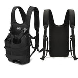 Wakytu Dog Front Carrier Backpacks for Small Dogs, Legs Out Pet Carrier Sling Backpack with Adjustable Padded Ventilated Shoulde
