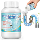Drain Clog Cleaner for Shower and Sink, 260g Pipe BuildUp Remover, Drain Flow Maintenance Solution, Odor Control & Gentle Clean