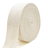 ZHFMLY 1.5 Inch Natural White Herringbone Webbing - 12 Yards Cotton Twill Tape Ribbon for Sewing, Binding Trim, DIY Crafts, Gift