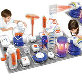 Science STEM Kits for Kids, Electronics Exploration Kit, 66 Pcs DIY Circuit Parts, Over 1200+ Projects, STEM Educational Toy Gif