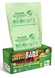 UNNI Compostable Lawn & Leaf Bags, 30-33 Gallon / 124 Liter, 20 Count, Extra Thick 1.1 mil Yard Waste & Food Scrap Liners, Certi
