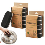 5 Pack HeavyDuty Magic Sponge Erasers, DualSided Scrub Sponges