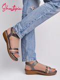 Shoetopia Women'S Snd-4343 Heeled Sandal-9 Kids Uk (Snd-4343-Grey)-Eu42,Grey,9,B0D4JTCYJX