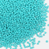 2mm Turquoise Seed Beads for Jewelry Making 200 Grams About 18880pcs,12/0 Glass Craft Beads for Making Earrings, Bracelets, Pend