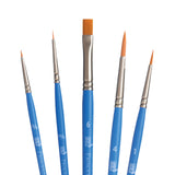 Princeton Select Artiste Paintbrush, 155 Brush Set, Blue