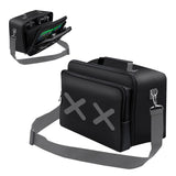 DAHAKII Travel Case Bag Carrying Case Game Storage Bag Protective Case for Xbox Series X Console/Controller/Cables/Multiple Pock