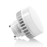 Silverlite Legental 10W LED Puck, GU24 Squat Light Bulb, 18w Low Profile Spring CFL Equivalent, Nature White(4000K), 50000hours