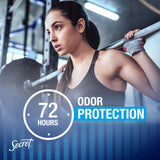 Secret Outlast Antiperspirant Deodorant For Women, Sweat & Odor Protection, Ph Balancing Minerals, Clear Gel, Unscented, 2.6 Oz