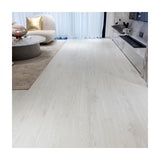 FLOREXP Vinyl Flooring - Lino Flooring with White Oak Wood Grain Effect,Peel and Stick Floor Tiles,15cmx92cm 2.0mm 36pcs Waterpr
