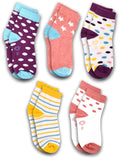 Dollar Kids Socks For Boys & Girls In Blended Cotton (Pack Of 5)