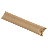 Aviditi Snap Seal Kraft Mailing Tubes, 11/2 x 15 Inches, Pack of 70, for Shipping, Storing, Mailing, and Protecting Documents,