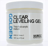 Golden Artist Colors Self Leveling Clear Gel 16 oz Jar