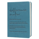 WHLBHG Difference Maker Journal Social Work Gift (d maker dark blue)