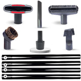 Universal 1.25 Inch Vacuum Brush Attachment Kit Compatible with All Vacuums Using 1-1/4'' Accessories - 1.25 Inch Shop Vac Acces