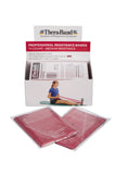 THERABAND Resistance Bands, 5 Foot, 15 Count Professional Latex Elastic Bands For Upper & Lower Body Exercise, Physical Therapy,