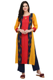 Gosriki Women'S Rayon Kurta (Kur190001-Xl_X-Large_Multicoloured),X-Large,,B07QDD4F25