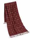Giftwala Silk Tie Dye Bandhani Dupatta, Traditional Bandhani Print Scarf, Wedding,Welcome Dupatta,Navratri (Maroon)