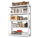 WORKPRO 3000lbs 5-Tier Shelving Unit, 72 H Adjustable Storage Shelves, Boltless Garage Shelving Unit for Garage, Kitchen, Durabl