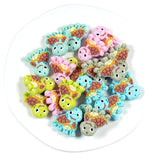 Kehuadiy 20PCS Silicone Focal Beads, Animals Silicone Beads for Keychain Making Turtle Silicone Beads Silicone Focal Beads Bulk