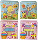 Eclet DIY Mosaic Painting Kit Educational Cartoon Puzzle Art Set for Kids DB
