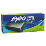 Expo 81505 Dry Erase Board Eraser, Soft Pile, 5 1/8 W x 1 1/4 H inches Pack of 1 , Black