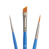 Princeton Select Artiste Paintbrush, 23 Brush Set, Blue