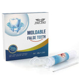 JXE JXO Tooth Repair Kit, Moldable False Teeth, Moldable Tooth Filling Repair Kit with Tool, Fixing The Missing and Broken Teeth