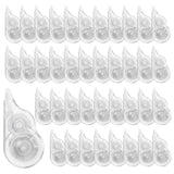 JEFURE 40 Pcs Correction Tape, 39.4 Ft White Wrong Out Tear-Resistant Bulk, Instant Corrections Easy To Use Applicator for Schoo