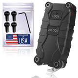 Toyota Key Fob Case Replacement for 4Runner 1992-2009, Tundra 2004-2006, Highlander 2004-2007, Rav4 2004-2005, FJ Cruiser 2007-2