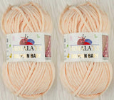 Himalaya Dolphin Baby Yarn Knitting Yarn 2 Skeins 264 Yards 2x100gram Super Bulky Baby Blanket Yarn (80333)