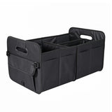 AOKJOY Car Trunk Organizer Car Storage Organizer Collapsible Multi Compartment Car Organizer Adjustable Straps Car Organizer for