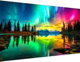 igoodom Northern Lights Diamond Painting Kit for Adults, Large Size Diamond Art Kit for Beginners, Full Drill Round Gem Art Pain