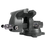 Wilton Mechanics Bench Vise, 8 Jaw Width, 8-1/4 Jaw Opening, 4-3/4 Throat (Model 748A)