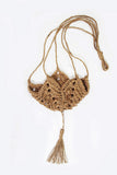 Jute Crochet 30 Inch Long Indoor Plant Hanger For 3Inch To 12Inch Pots, Star Hanging Planter Macrame Plant Holder Rope Plant H