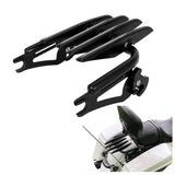 KUAFU Detachable Stealth Mounting Luggage Rack Compatible with 2009-2024 Harley Touring Road King Electra Glide Road Glide Stree
