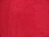 Upholstery Micro Suede Headliner Fabric by The Yard (Red)