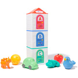 Ms. Rachel Official Learning Stacking House with 6 Surprises to Discover, Educational Toys & Toddler Toys for Girls & Boys Ages