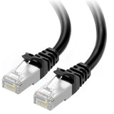Cable Matters 10Gbps Snagless Long Shielded Cat 6A Ethernet Cable - 125ft, Cat 6A Cable, Cat6A Cord, Ethernet Cord, Black