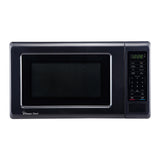 Magic Chef MC77MB Countertop Microwave Oven, Small Microwave for Compact Spaces, 700 Watts, 0.7 Cubic Feet, Black