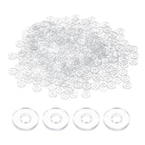 HARFINGTON 300pcs M2 PVC Flat Washers 2mm ID 5mm OD 1mm Thick Sealing Gasket Ring Spacer Metric Round Washers Replacement for Wa