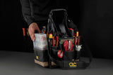 Custom Leathercraft 1526 25 Pocket Electrical And Maintenance Tool Carrier