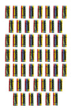 Craytastic! 52 Sets of 4Packs in Cello (208 Count total bulk Crayons) Large Box of Crayons Bulk For School Teachers, Restaura