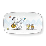 Lenox 896632 Peanuts Easter Snoopy Hors Doeuvres Tray, Spring Serveware