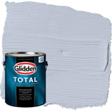 Glidden Total 1 gal. Northern Exposure/Blue Eggshell Interior Paint with Primer