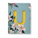 Craftopix Alphabet Lasercut Diary Soft Bound Notebook (U)